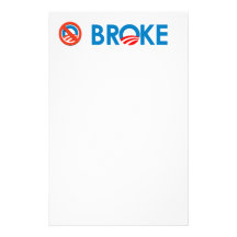 I'm Broke Stationery Design