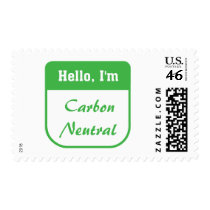 I'm carbon neutral stamps