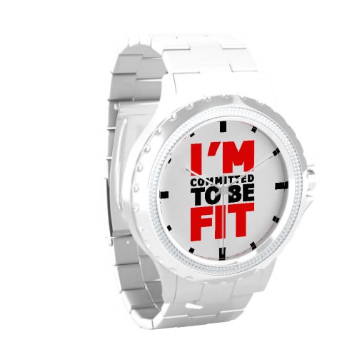 I&#39;m committed to be Fit Wrist Watch
