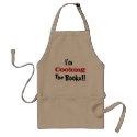 I'm Cooking The Books! Cheeky Financial Apron apron