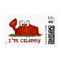 I'm Crabby postage by ScottInk I'm Crabby postage