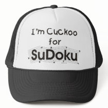 I'm Cuckoo For Sudoku hats by azac69 I'm Cuckoo For Sudoku hats