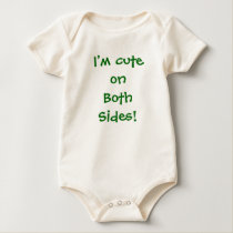I'm cute on Both Sides! t-shirts