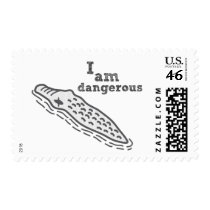 I'm dangerous! postage