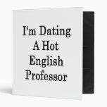I'm Dating A Hot English Professor 3 Ring Binders
