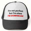 I'M DOMINICAN hats