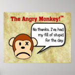 I'm done dealing with stupid people for the day poster