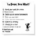 "I'm Done, Now What?" Poster posters by ks4186 "I'm Done, Now What?" Poster posters