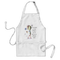 I'm dreaming of a White Christmas, Humorous Gifts Adult Apron