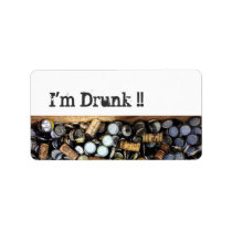 I'm Drunk Label