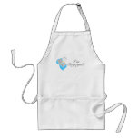I'm Engaged (Diamond Engagement Ring Box) aprons