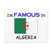 I'm Famous In ALGERIA postcards