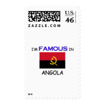 I'm Famous In ANGOLA Postage Stamp