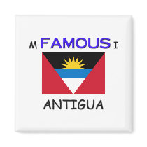I'm Famous In ANTIGUA magnets