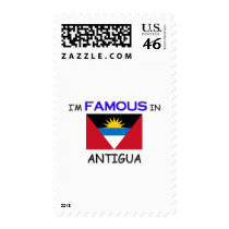 I'm Famous In ANTIGUA postage