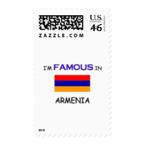I'm Famous In ARMENIA Stamp