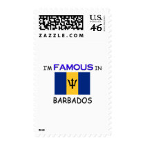I'm Famous In BARBADOS postage by flagshirt I'm Famous In BARBADOS postage
