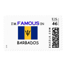 I'm Famous In BARBADOS postage by flagshirt I'm Famous In BARBADOS postage