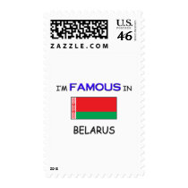 I'm Famous In BELARUS Stamps