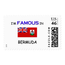I'm Famous In BERMUDA postage