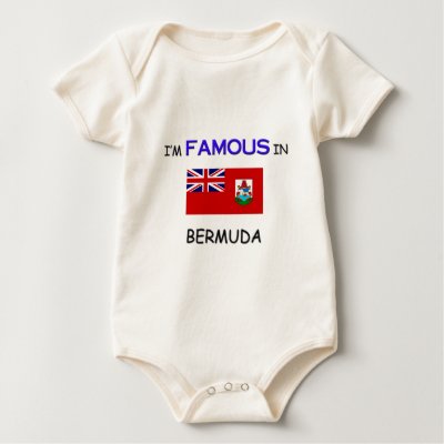 I'm Famous In BERMUDA Tshirt by flagshirt