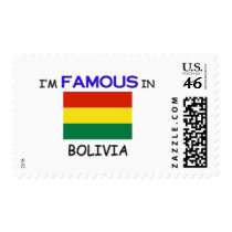 I'm Famous In BOLIVIA postage