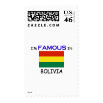 I'm Famous In BOLIVIA postage