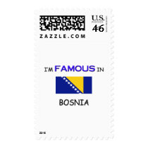 I'm Famous In BOSNIA postage