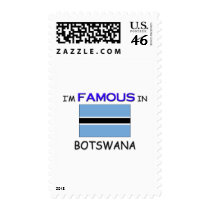 I'm Famous In BOTSWANA postage