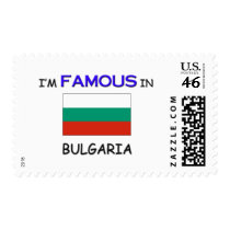 I'm Famous In BULGARIA Stamp
