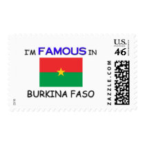 I'm Famous In BURKINA FASO postage