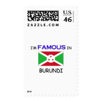I'm Famous In BURUNDI postage