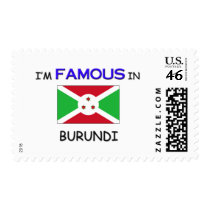 I'm Famous In BURUNDI postage