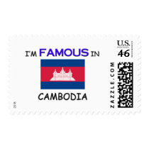 I'm Famous In CAMBODIA postage by flagshirt I'm Famous In CAMBODIA postage