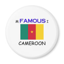 I'm Famous In CAMEROON magnets by flagshirt I'm Famous In CAMEROON magnets