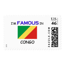 I'm Famous In CONGO postage