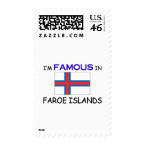 I'm Famous In FAROE ISLANDS postage by flagshirt I'm Famous In FAROE ISLANDS postage