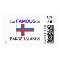 I'm Famous In FAROE ISLANDS postage by flagshirt I'm Famous In FAROE ISLANDS postage