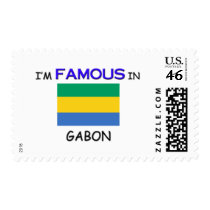 I'm Famous In GABON postage