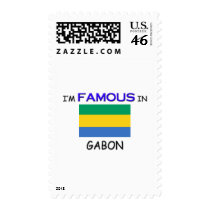 I'm Famous In GABON postage
