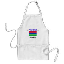 I'm Famous In GAMBIA Aprons