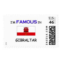 I'm Famous In GIBRALTAR postage by flagshirt I'm Famous In GIBRALTAR postage