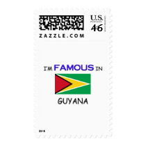 I'm Famous In GUYANA postage