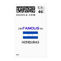 I'm Famous In HONDURAS postage