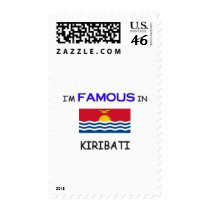 I'm Famous In KIRIBATI postage