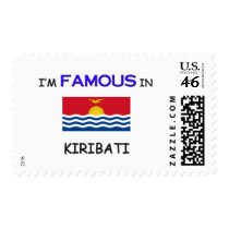 I'm Famous In KIRIBATI postage