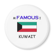 I'm Famous In KUWAIT magnets by flagshirt I'm Famous In KUWAIT magnets