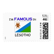 I'm Famous In LESOTHO postage