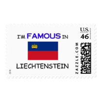 I'm Famous In LIECHTENSTEIN postage