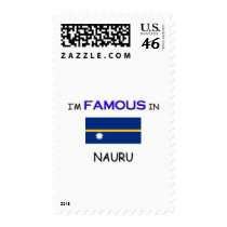 I'm Famous In NAURU postage by flagshirt I'm Famous In NAURU postage